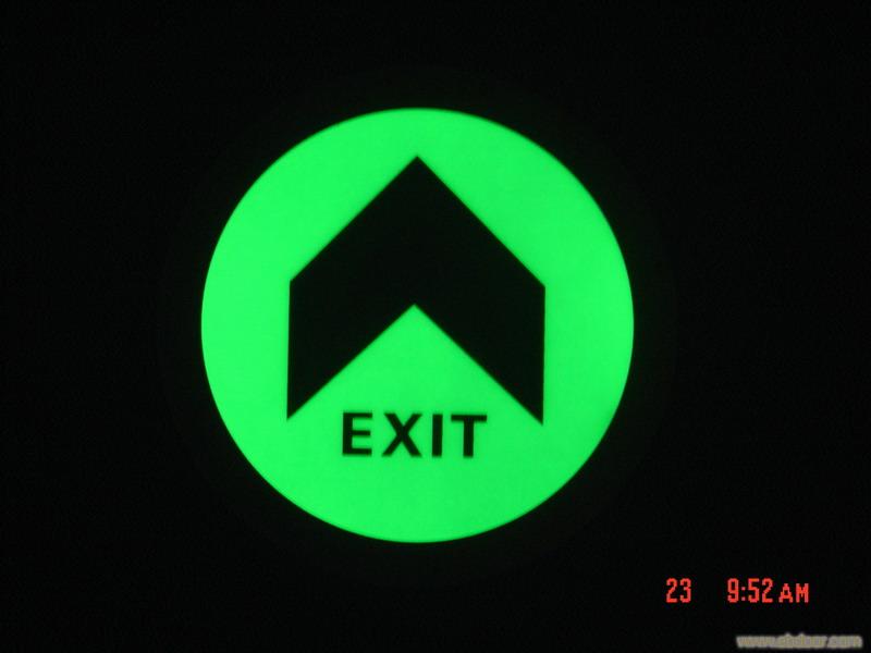 蓄光PVC地贴(图2)